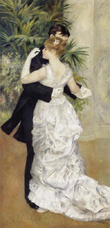 Pierre Renoir Dance in the City Norge oil painting art